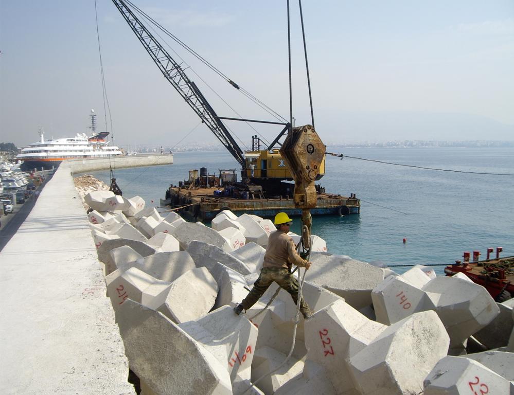 9. Improvement of the technical charateristics of the Main Breakwater at Zea Marina, Pireaus